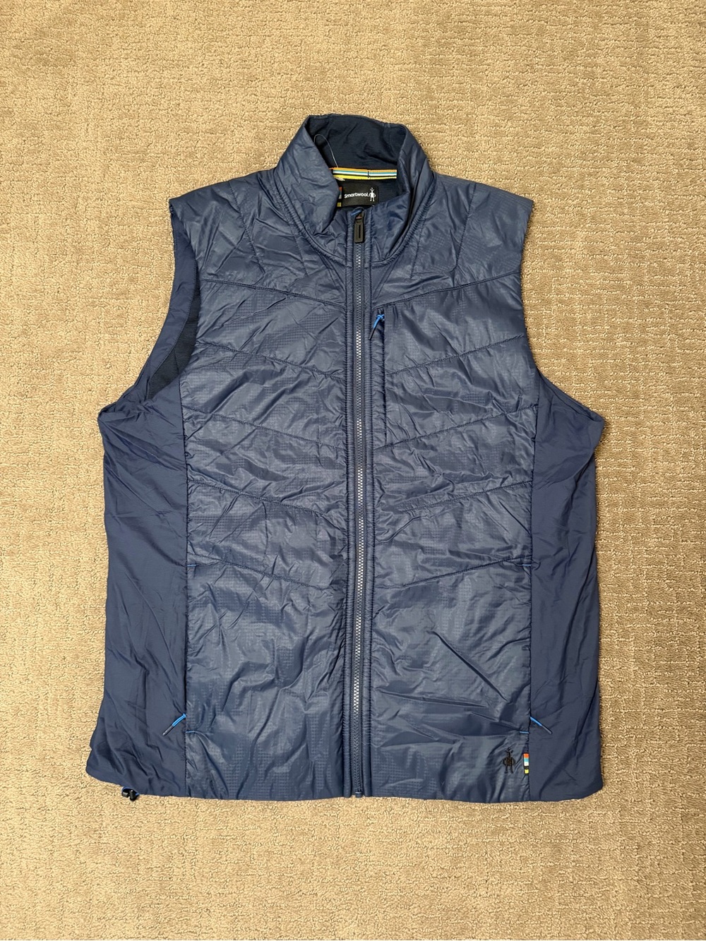 Smartwool Mens Smartloft-X 60 Vest - Navy Blue Size XL